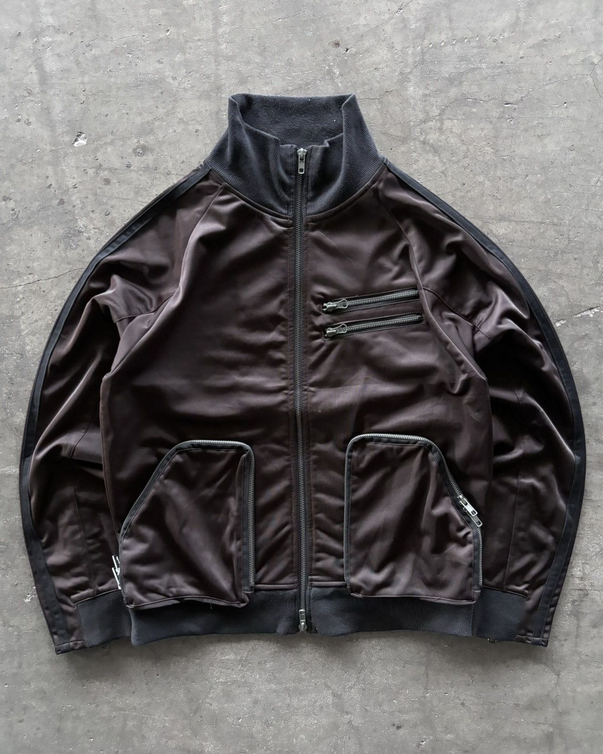 If Six Was Nine × Japanese Brand × Le Grande Bleu (L.G.B.) La 3d Pocket Double Zip Up Tracktop Jacket Size US M / EU 48-50 / 2 - 1 Thumbnail