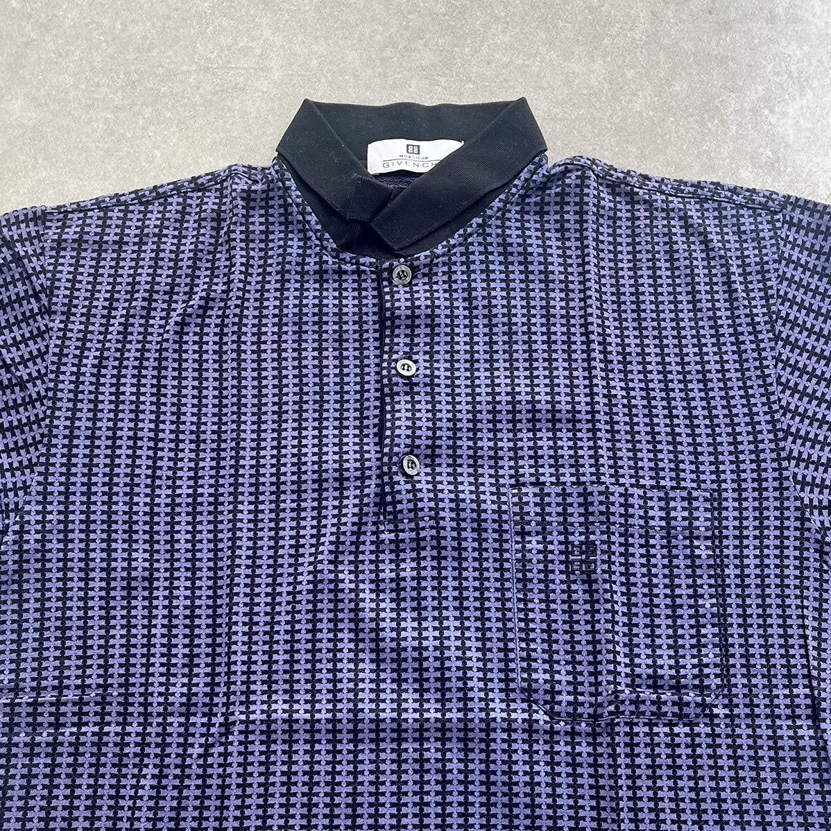 Givenchy × Vintage Vintage Givenchy Polo Monogram Pocket Size US L / EU 52-54 / 3 - 2 Thumbnail