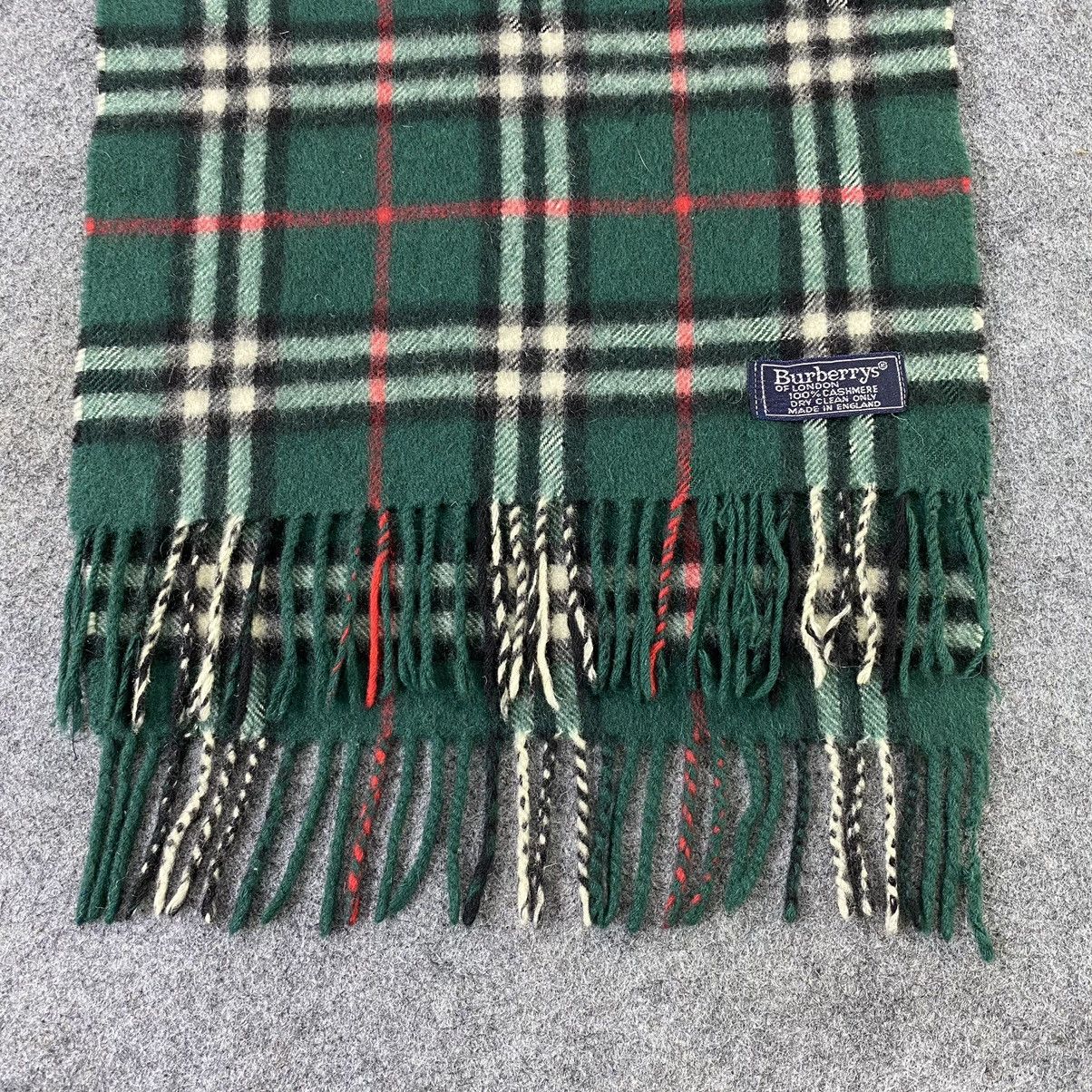 Burberry × Vintage Burberry Scarf / Muffler / Neckwear-T1447 Size ONE SIZE - 6 Thumbnail