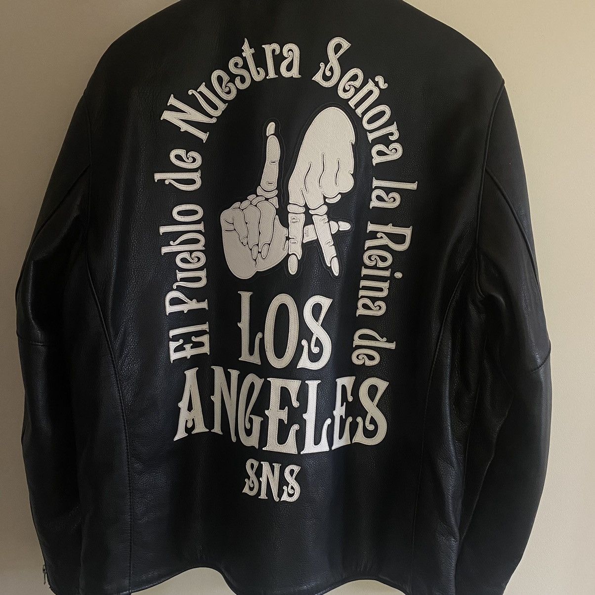 Sneakersnstuff SNS LA Vanson Leather Jacket Size US L / EU 52-54 / 3 - 9 Thumbnail