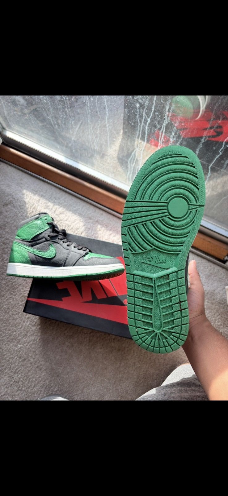 Jordan Brand Jordan 1 pine greens Size US 8.5 / EU 41-42 - 5 Thumbnail