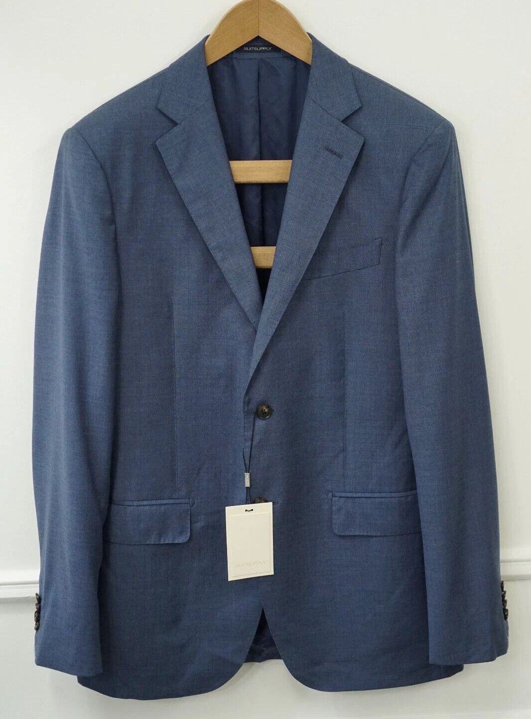 Suitsupply Men Suitsupply Blazer Napoli Single Breasted Reda S110 US40L Size 40L - 1 Thumbnail
