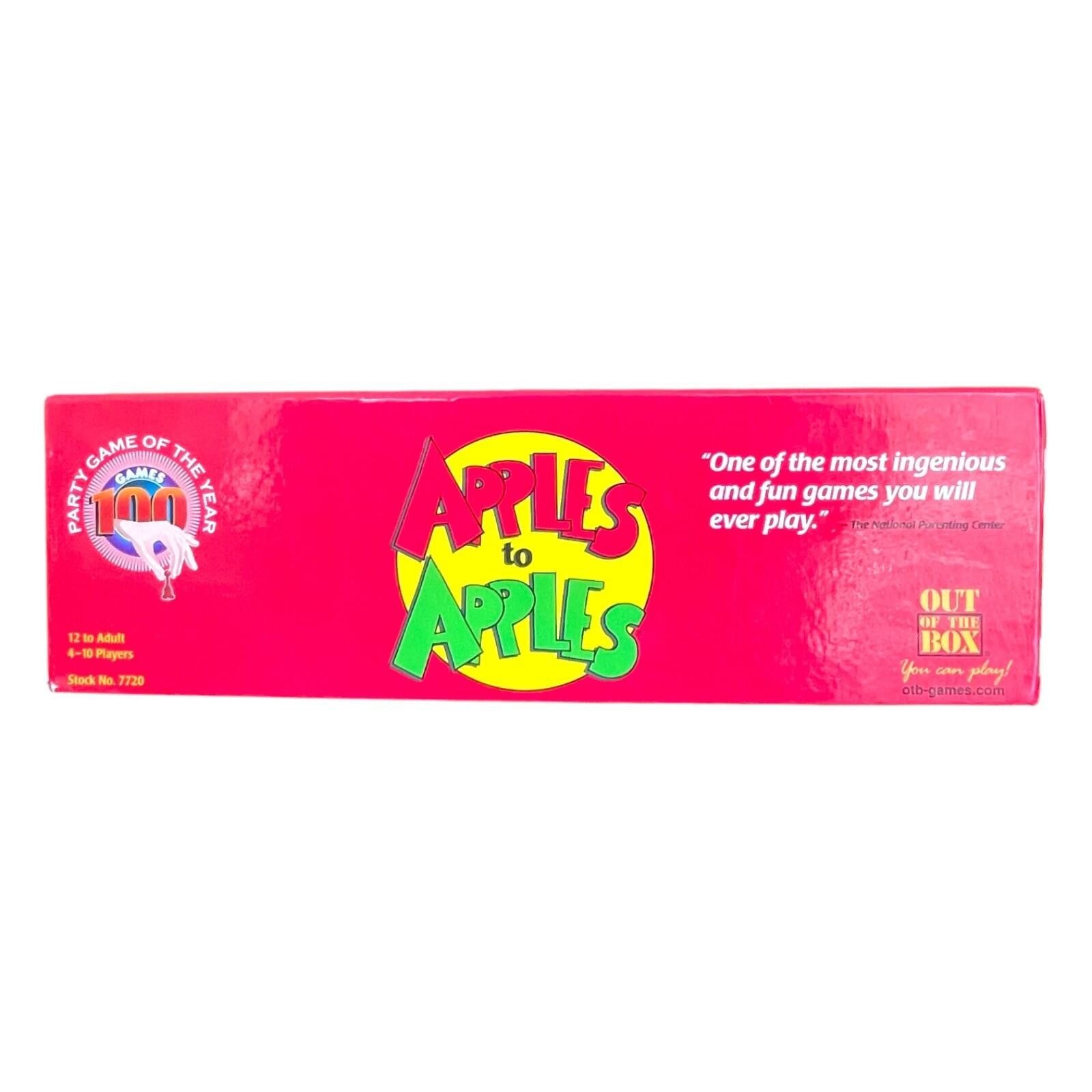 Other Apples to Apples Party Box 2005 Complete Game CLEAN! Size ONE SIZE - 4 Thumbnail