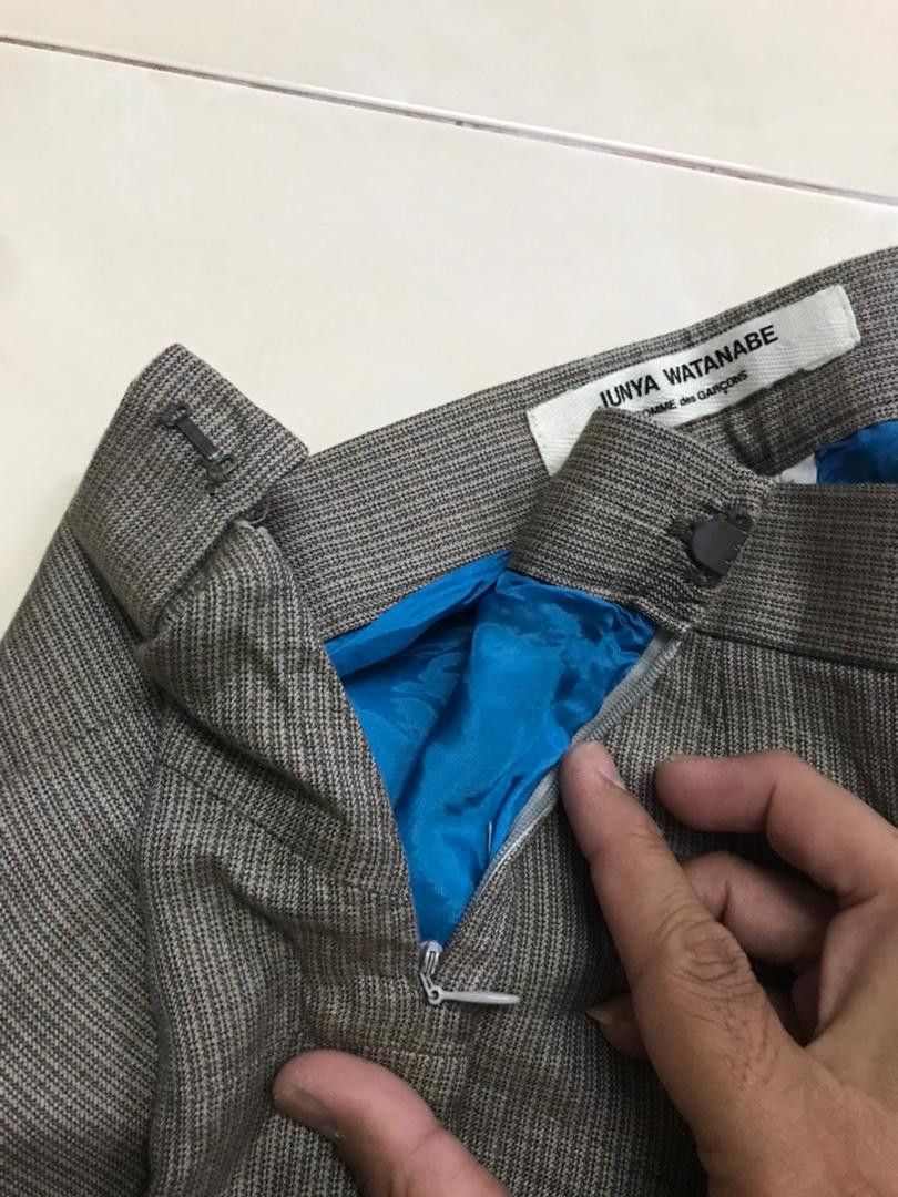 Comme des Garcons JUNYA WATANABE x COMME DES GARCON RAYON PANTS VINTAGE Size 28" / US 6 / IT 42 - 7 Thumbnail