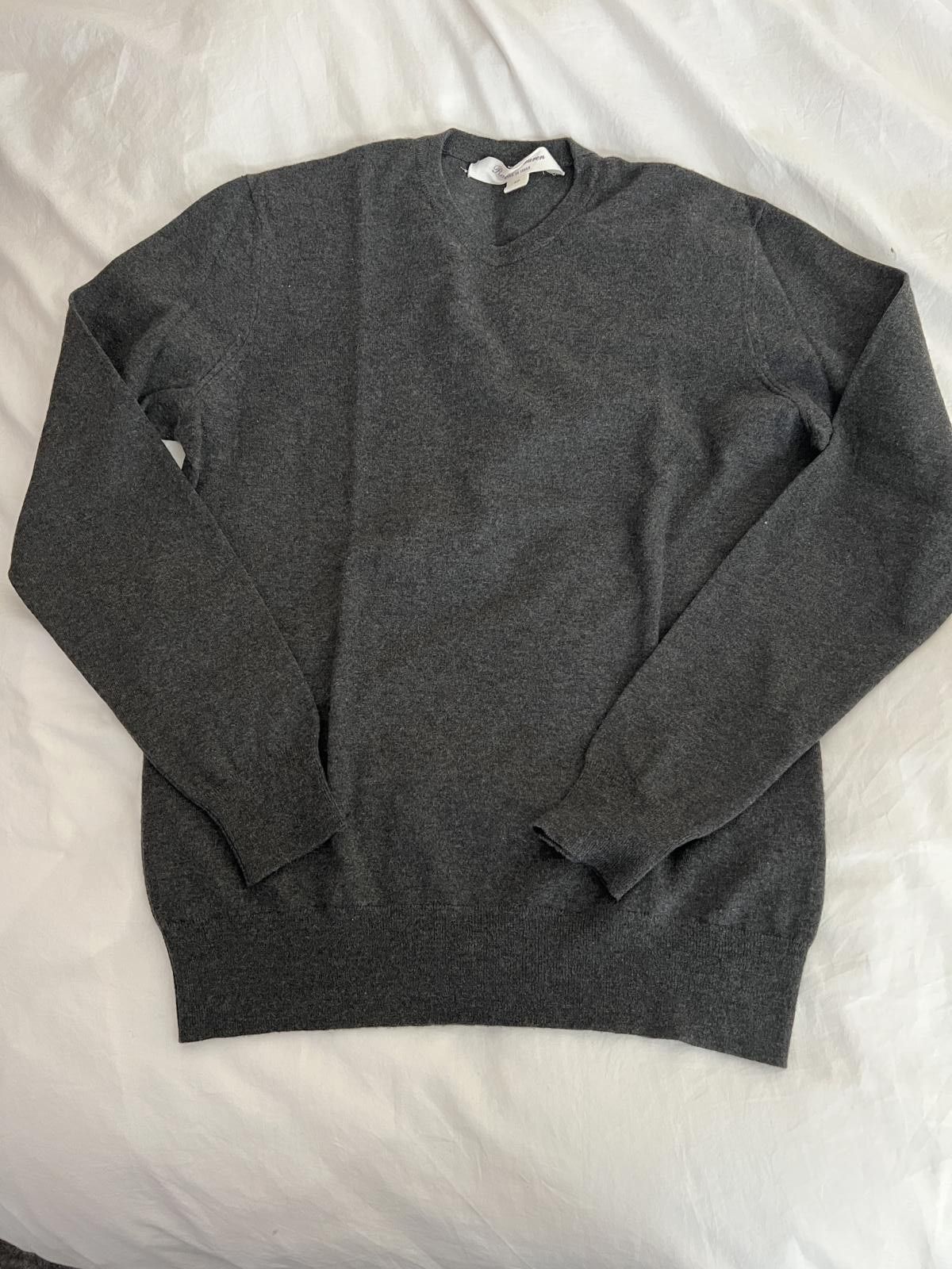 Ralph Lauren Purple Label Ralph Lauren Purple Label Fine Knit Cashmere Sweater - Grey Size US S / EU 44-46 / 1 - 2 Thumbnail
