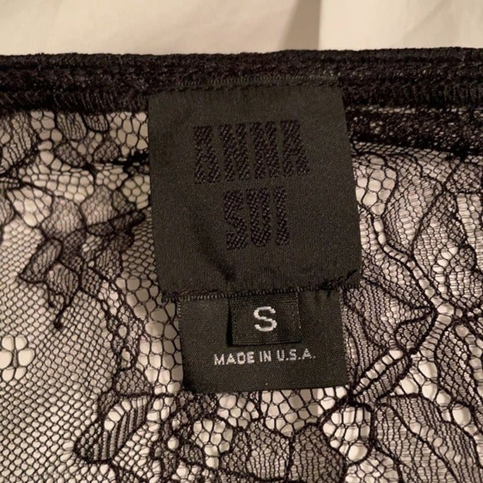 Anna Sui Anna Sui lace drop waist top Size S / US 4 / IT 40 - 4 Thumbnail