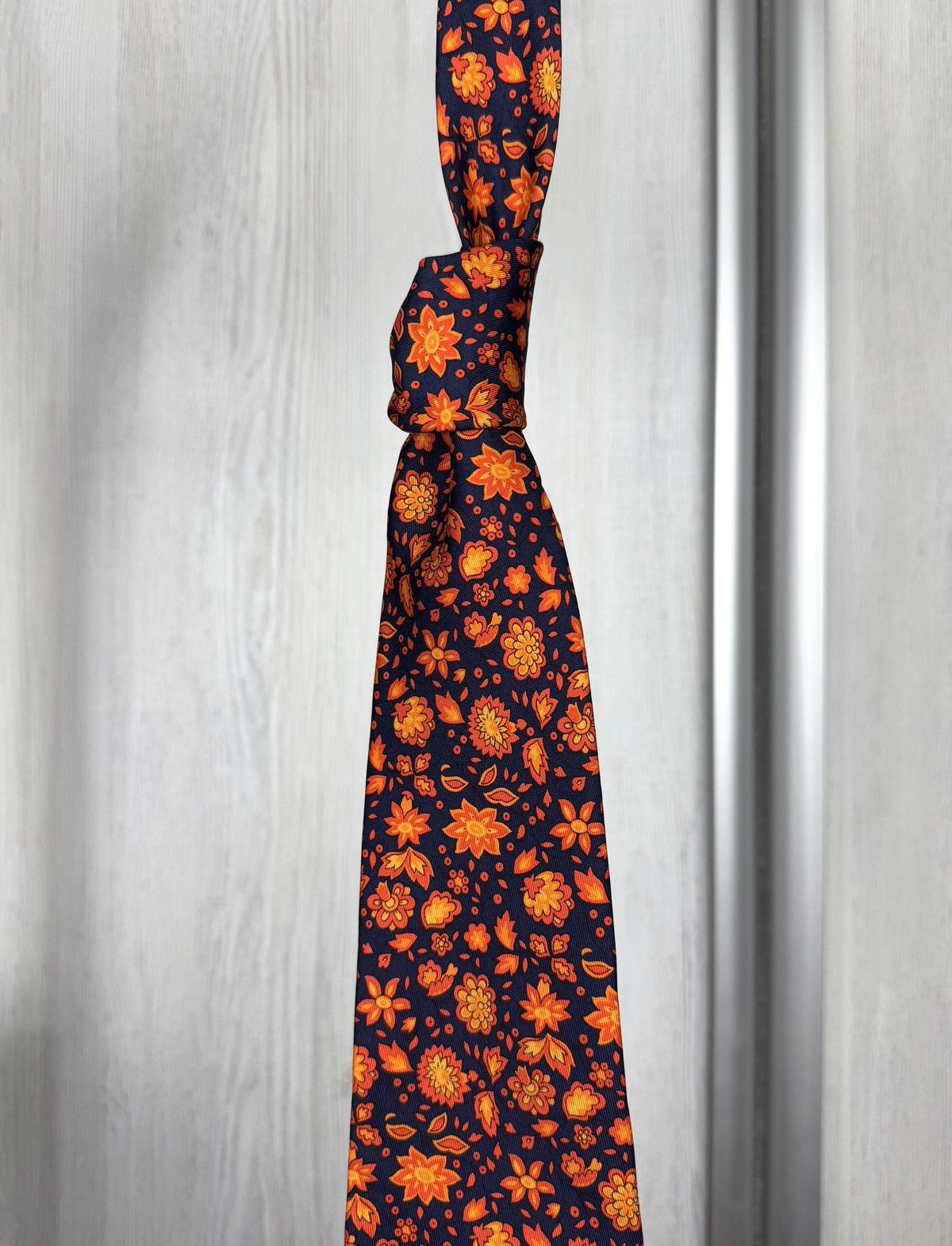 Other ARNYS PARIS FLOWER FLORAL SILK LUXURY TIE Size ONE SIZE - 7 Thumbnail