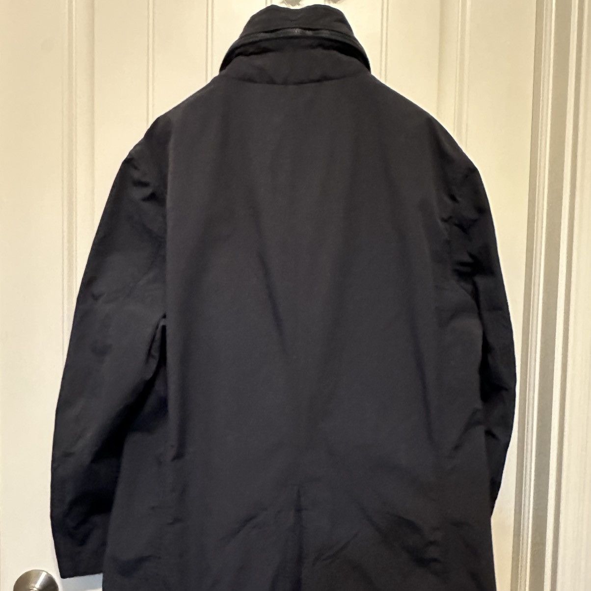 Moncler × Palm Angels Moncler Gobert Giubbotto Navy Men’s Dbl Breasted Size 6 Size US XL / EU 56 / 4 - 8 Thumbnail