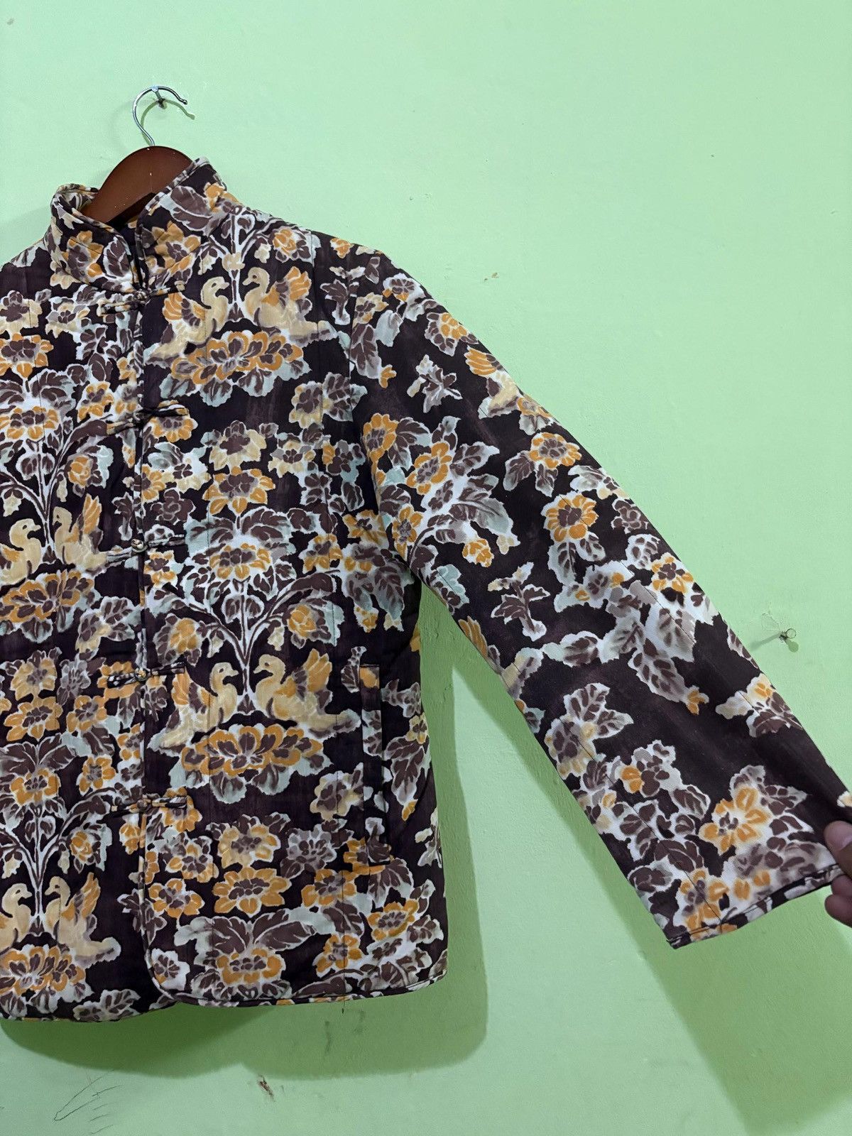 45rpm Vintage 45Rpm Mandarin Jacket Full Print Floral Design Size US M / EU 48-50 / 2 - 3 Thumbnail