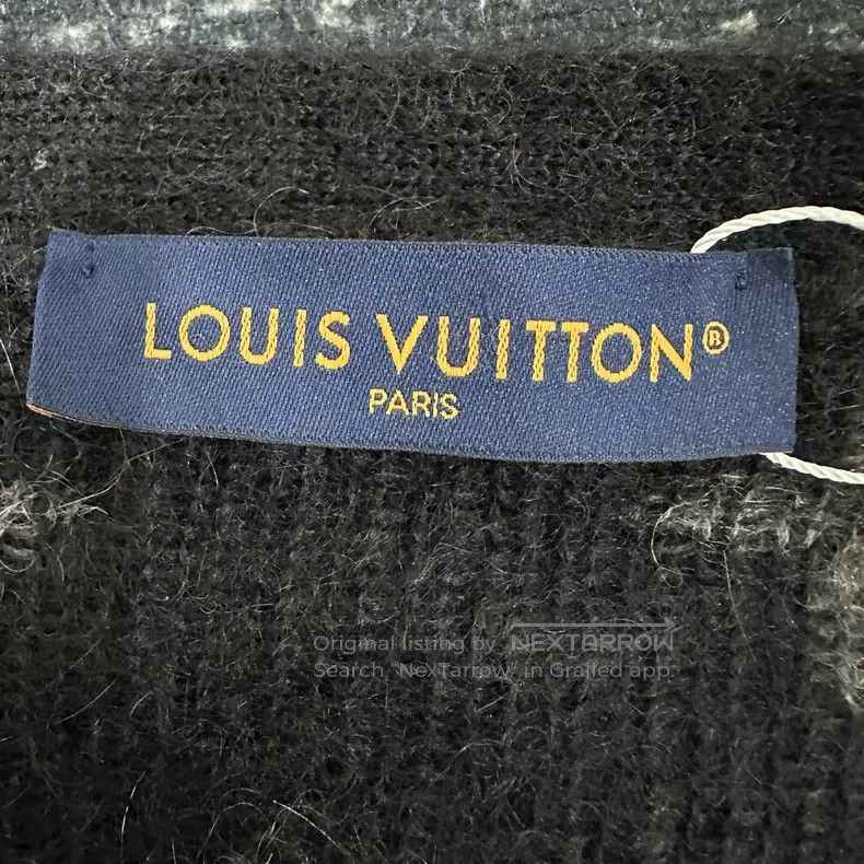 Louis Vuitton Louis Vuitton Old Floral Contrast Mohair Cardigan Jacket Size US S / EU 44-46 / 1 - 3 Thumbnail