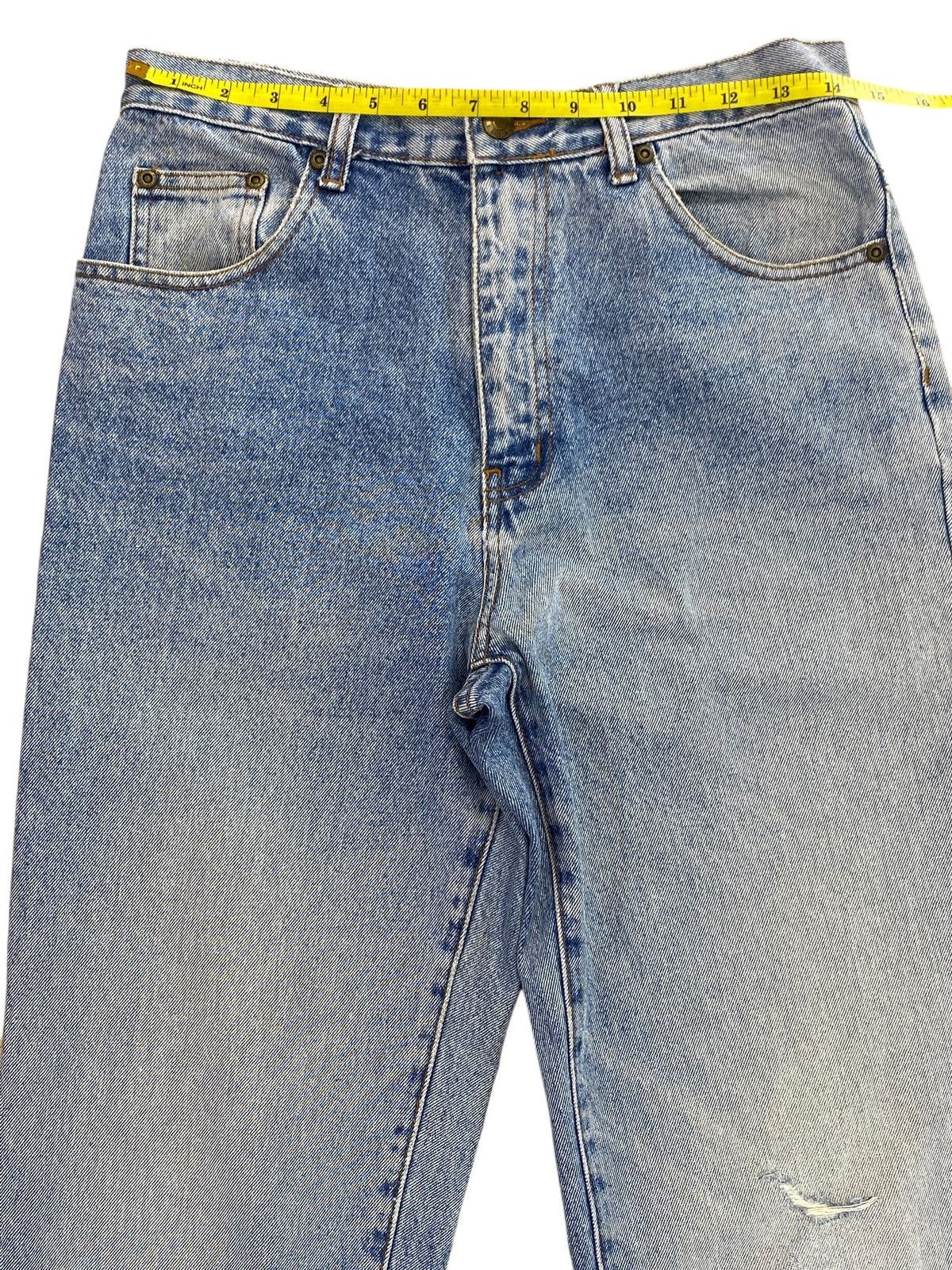 Japanese Brand Vintage Leyton House Faded Wash Style Loose Jeans Size US 28 / EU 44 - 9 Thumbnail