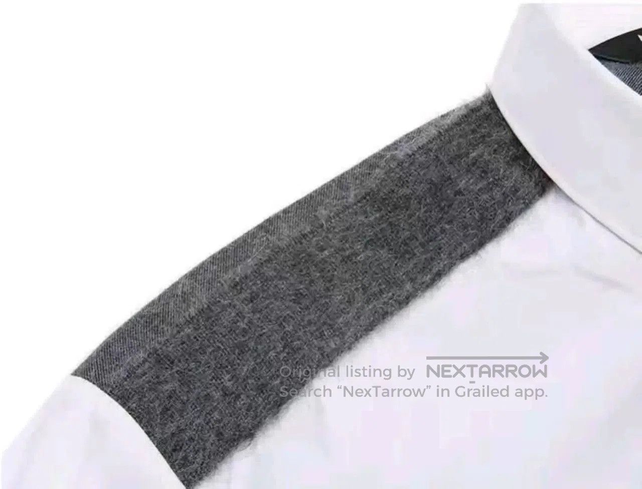 Neil Barrett Neil Barrett Gray Wool Shirt for Sale. Size US M / EU 48-50 / 2 - 4 Thumbnail