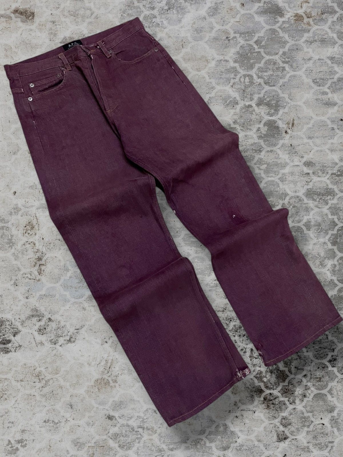 A.P.C. Authentic Designer A.P.C Rue De Fleurus Selvedge Denim Size US 30 / EU 46 - 2 Thumbnail