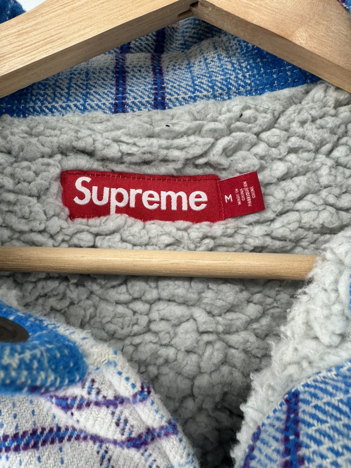 Supreme Supreme Lined Flannel Snap Shirt Size Medium Size US M / EU 48-50 / 2 - 2 Thumbnail