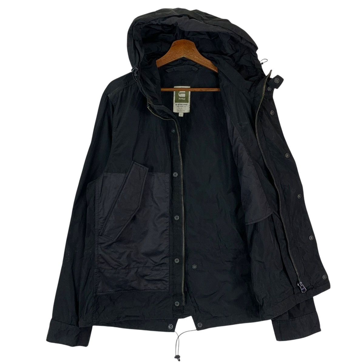 G-Star VINTAGE G STAR RAW CARGO PARKA HOODIE JACKET Size US XL / EU 56 / 4 - 13 Thumbnail