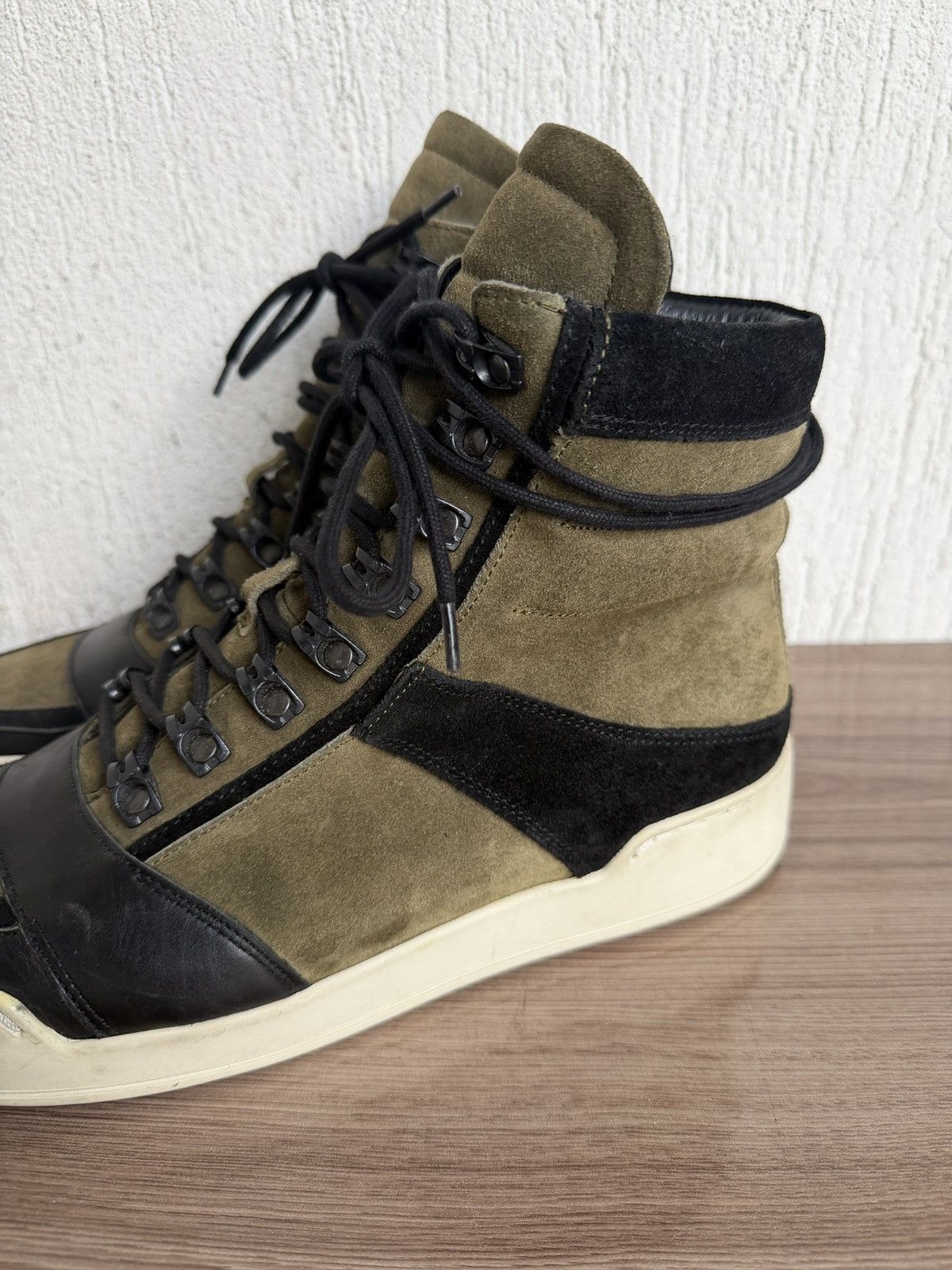 Balmain × H&M Aw14 basket hi sneakers Size US 8.5 / EU 41-42 - 9 Thumbnail