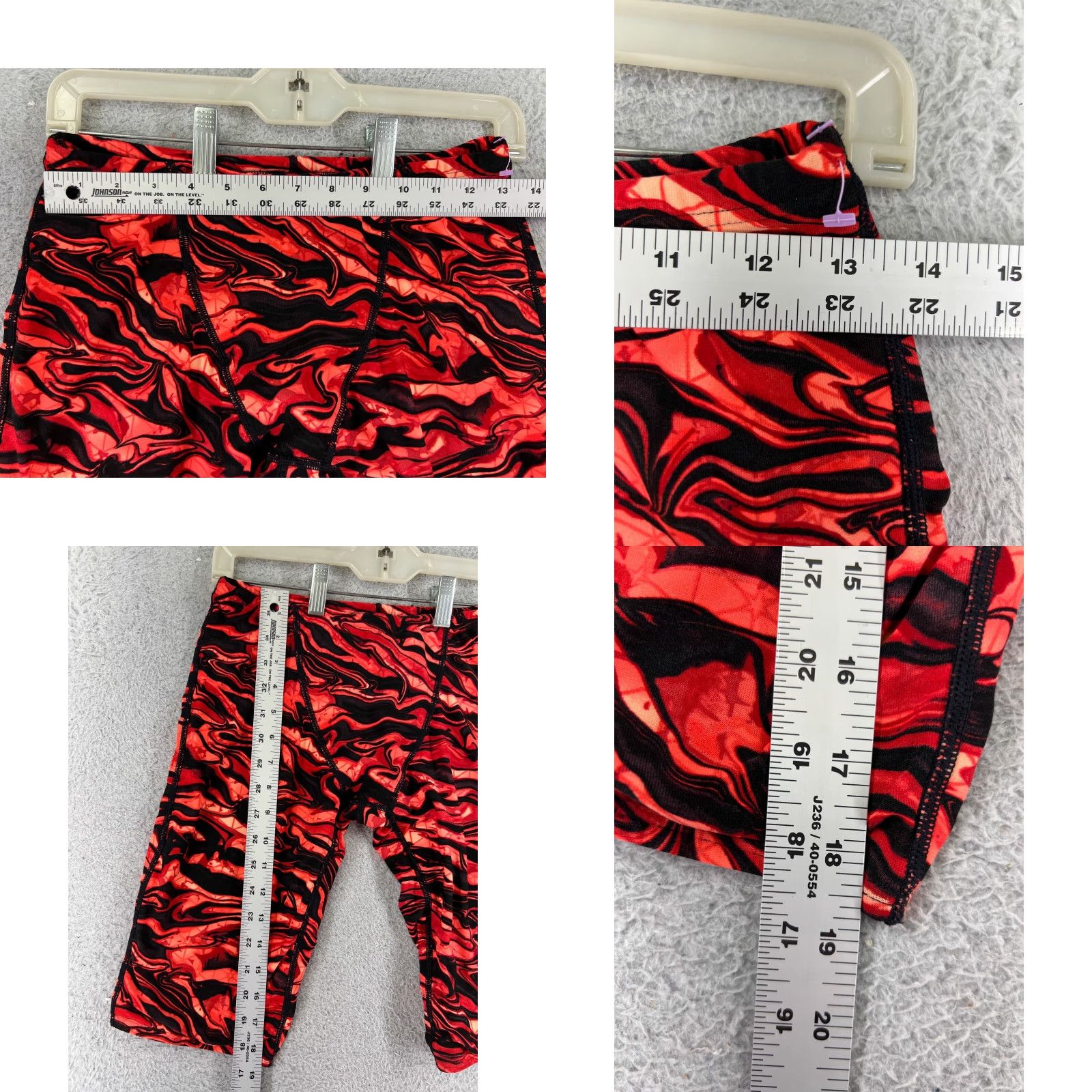 Vintage TYR Shorts Mens 32 Red Jammer Bottom Sports Swimming Swim Bottom TYR 32 Mens Red Jammer Size US 32 / EU 48 - 8 Thumbnail