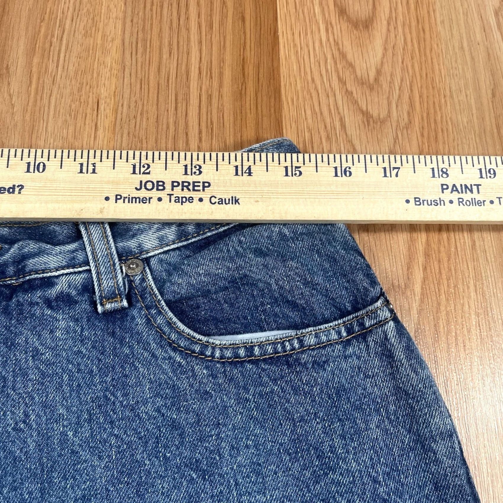 Ann Taylor Ann Taylor Jeans Womens 14 Slim High Rise Skinny Blue Denim Pants Cotton Size 36" / US 14 / IT 50 - 4 Thumbnail