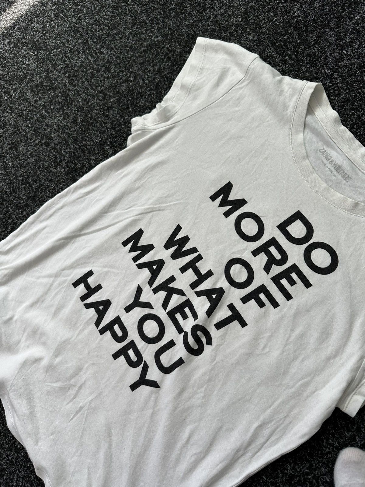 Vintage × Zadig & Voltaire 🚨VNTG Zadig & Voltaire LOVE BIG LOGO Degrade Skull T Shirt Size M / US 6-8 / IT 42-44 - 6 Thumbnail