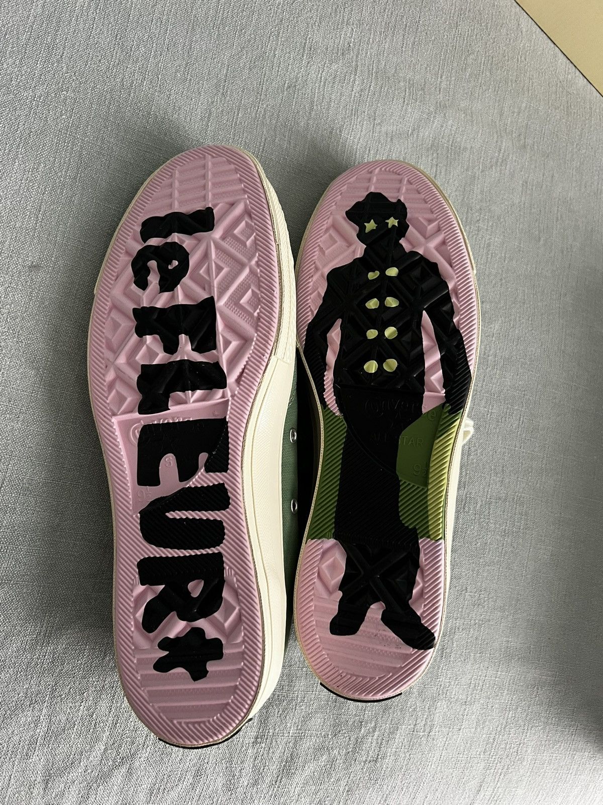 Converse × Golf le Fleur Digi-Camo Green le FLEUR* x Converse Size US 9.5 / EU 42-43 - 2 Thumbnail