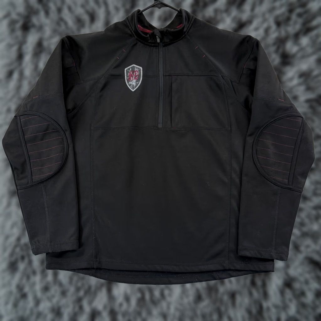 Harley Davidson Harley-Davidson Shirt Mens Large Black Performance Quarter Zip Riding Motorcycle Size US L / EU 52-54 / 3 - 1 Thumbnail