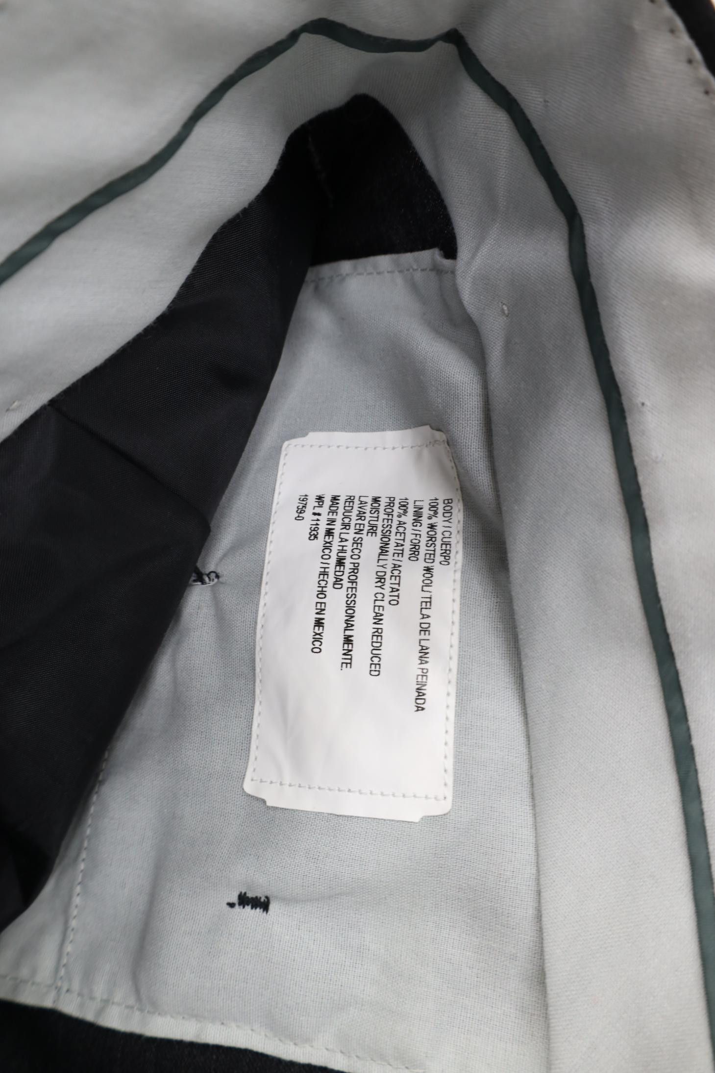 Vintage Vintage 90s Streetwear Wide Leg Chino Pants Dark Gray Size US 38 / EU 54 - 6 Thumbnail