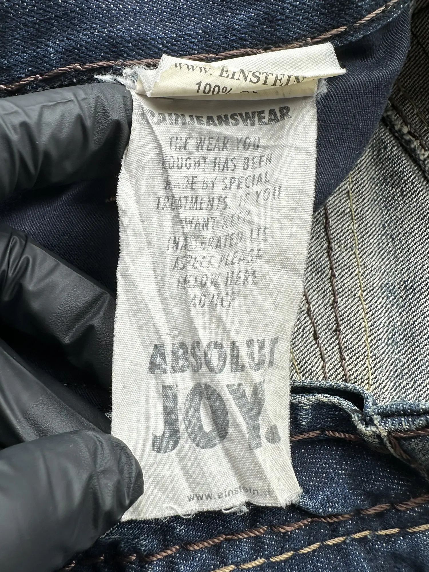 Absolut Joy Absolut Joy Faded Jeans With Zipped Pocket (B412) Size US 31 - 7 Thumbnail
