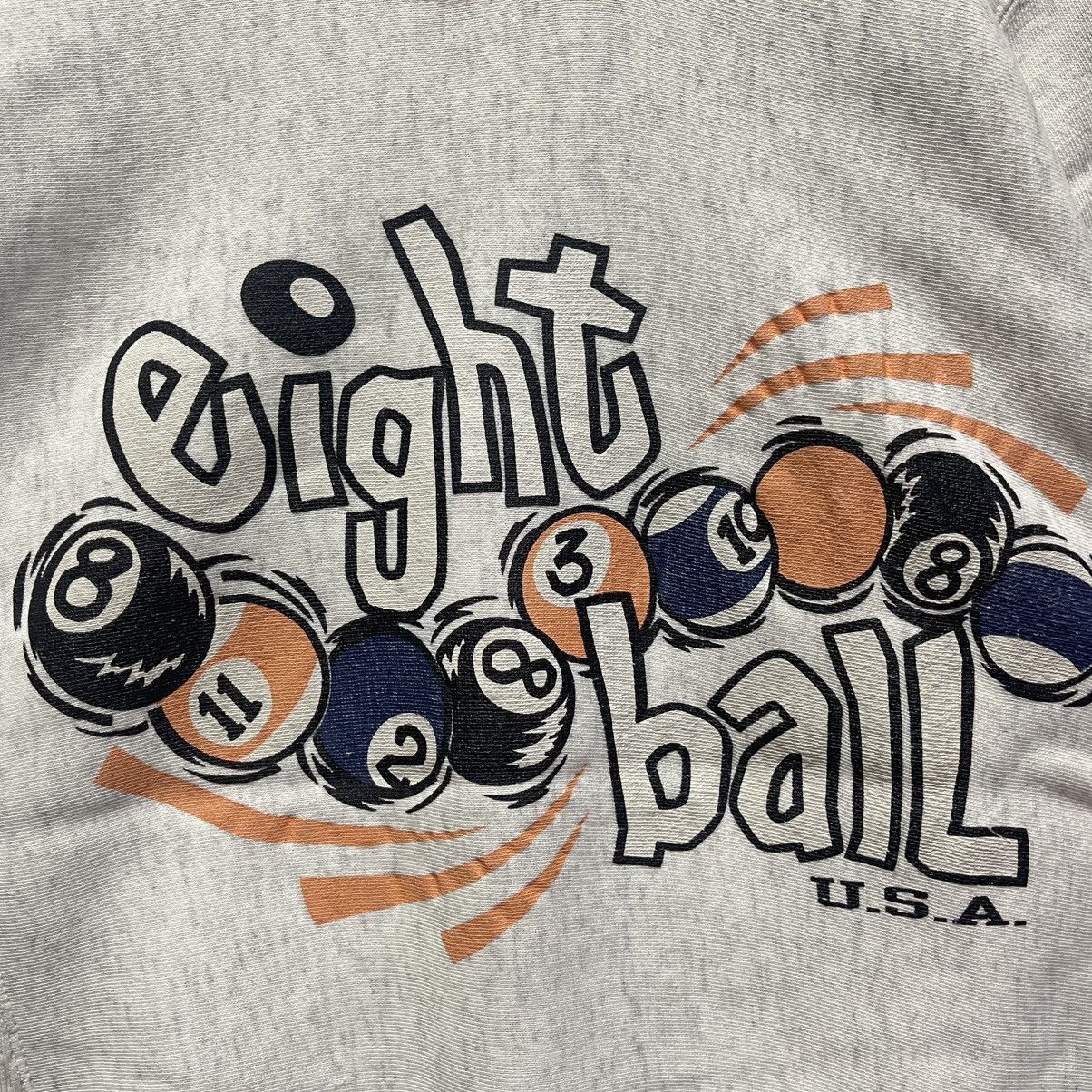 Vintage 90s Eight Ball U.S.A. Graphic Sweater (M) Size US M / EU 48-50 / 2 - 3 Thumbnail