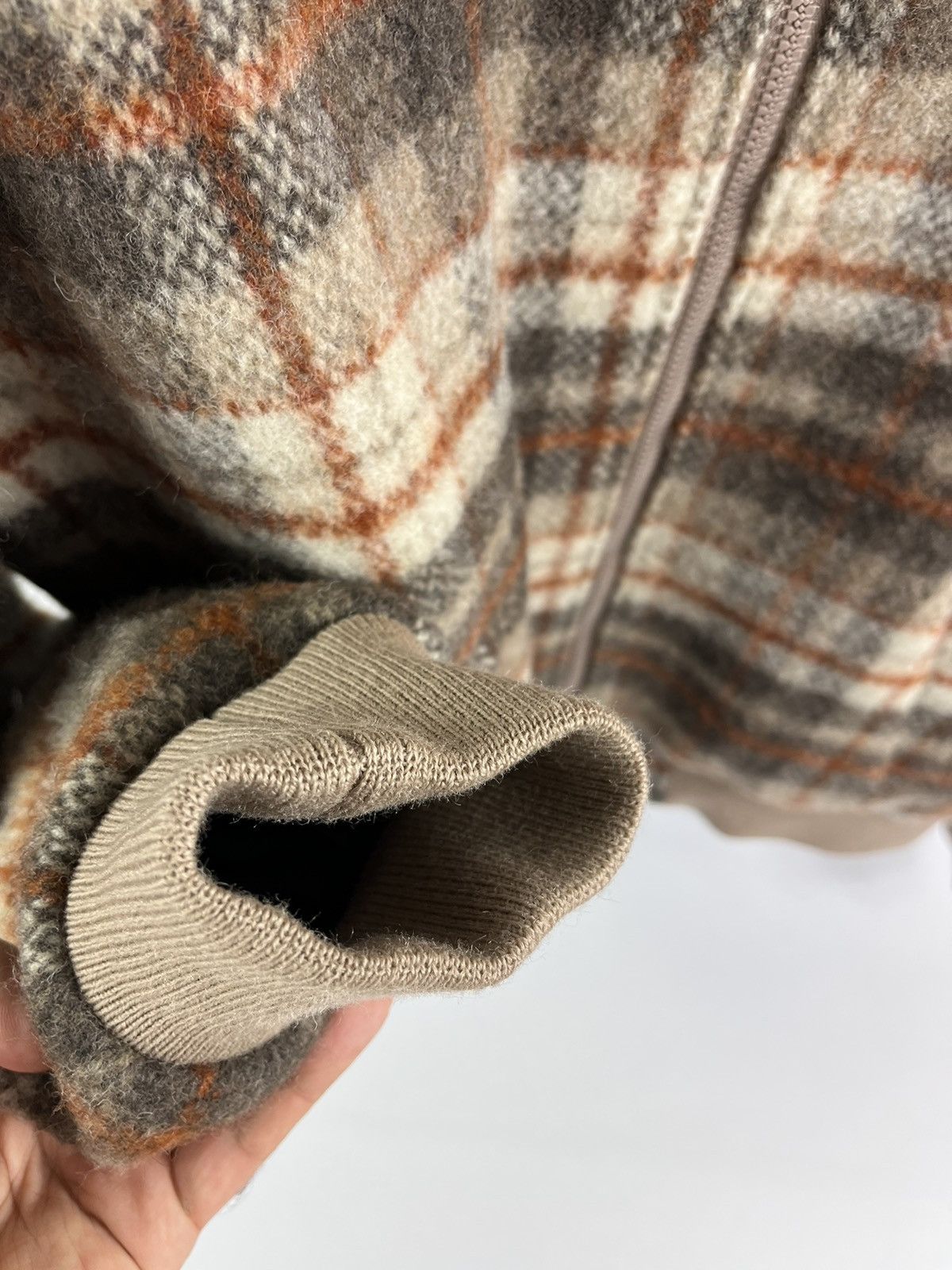 Celine × Hedi Slimane Logo Embroidered Checked Wool Jacket Size US XL / EU 56 / 4 - 6 Thumbnail