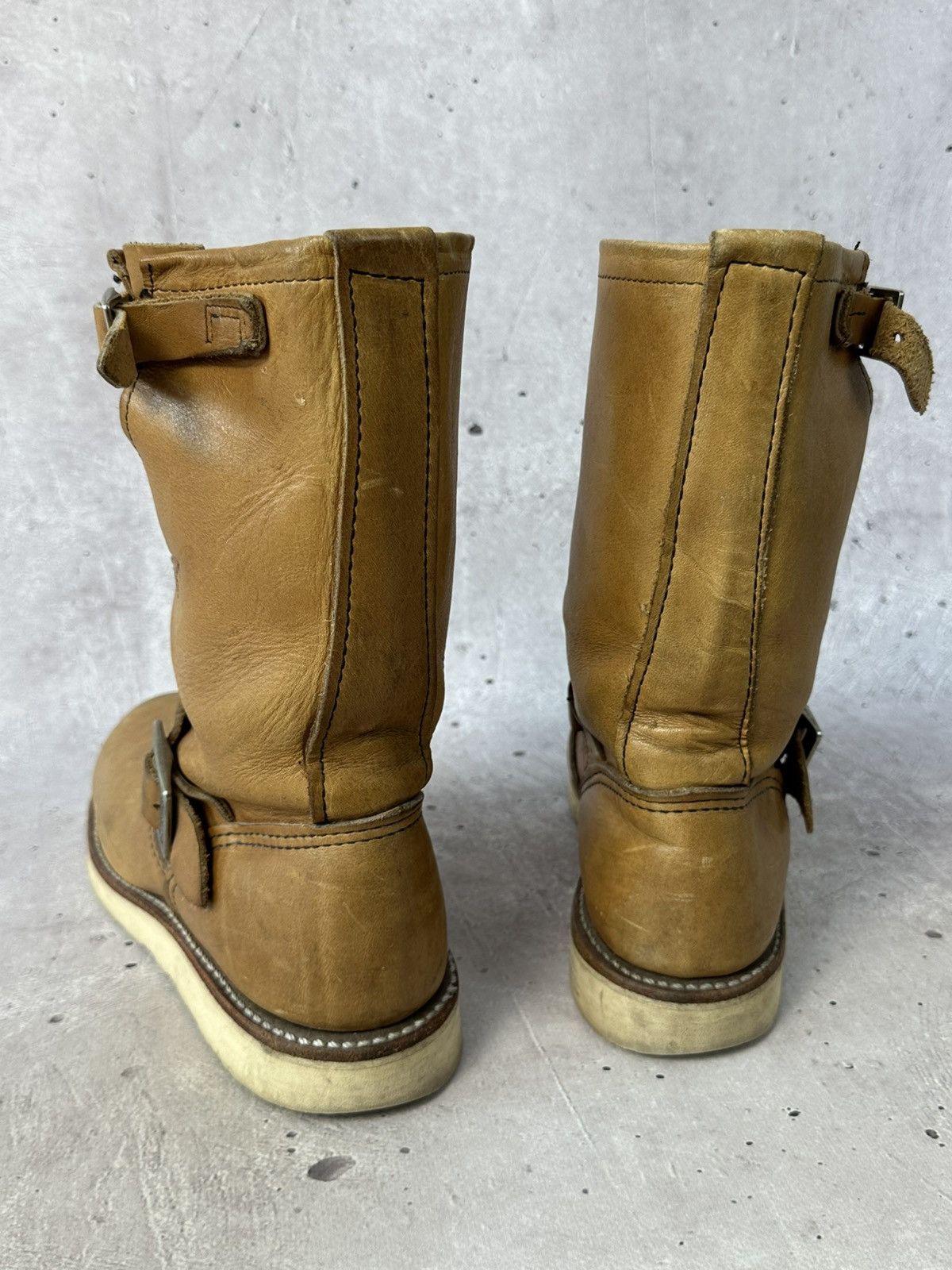 Red Wing Red Wing 9027 Leather Beige Made in USA Women’s Boots Size US 7.5 / IT 37.5 - 10 Thumbnail