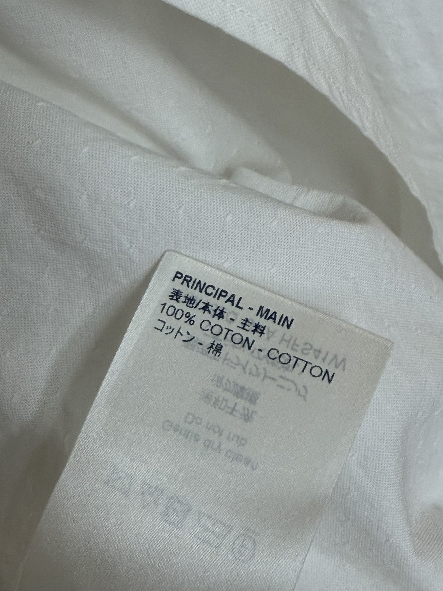 Louis Vuitton Louis Vuitton / Oxford Shirt White Regular Fit / 41 Size US M / EU 48-50 / 2 - 10 Thumbnail