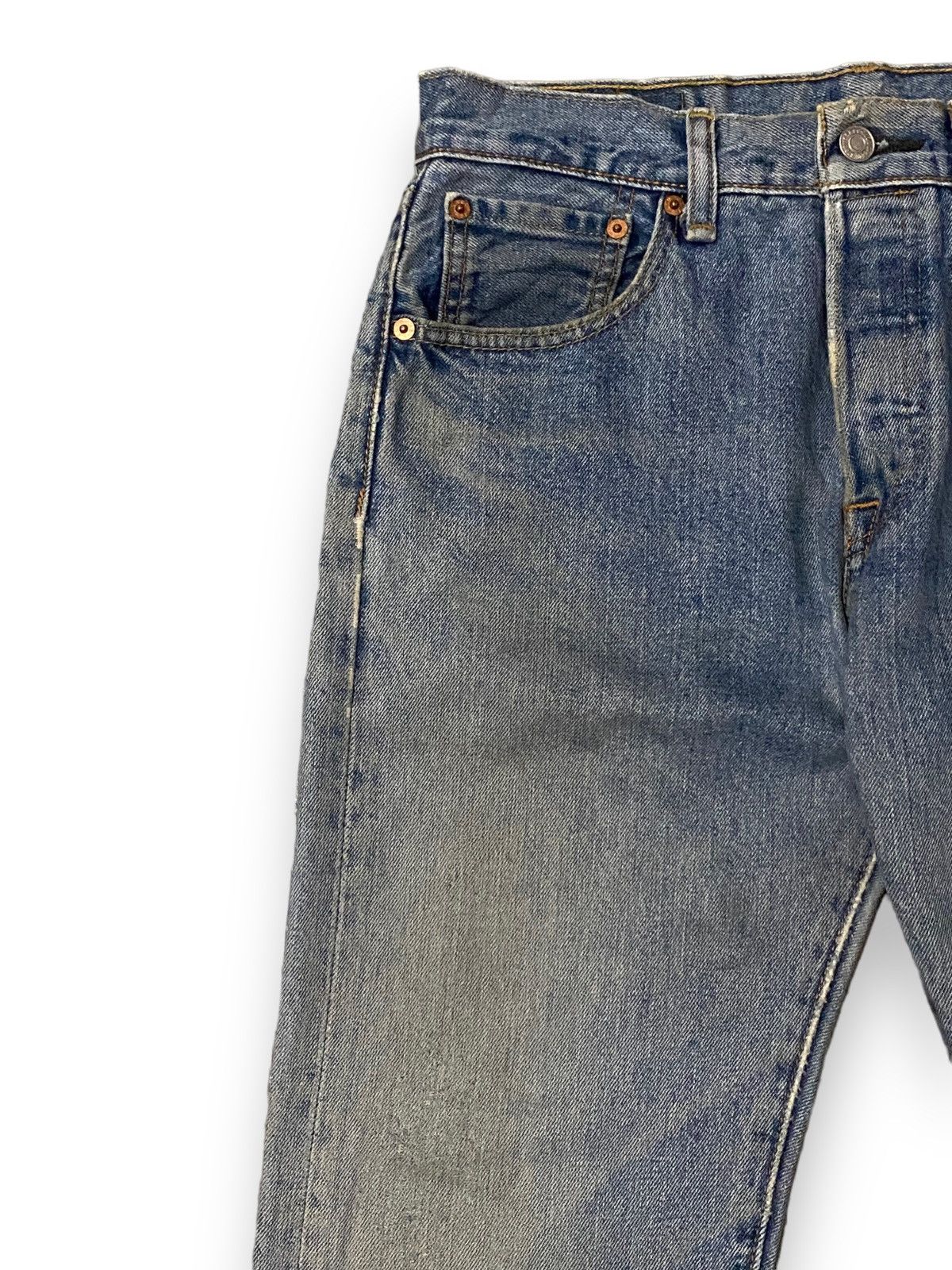Japanese Brand × Levi's Vintage Levis Strauss Japan 501 Button 4996 Distressed h' Size US 29 - 15 Thumbnail