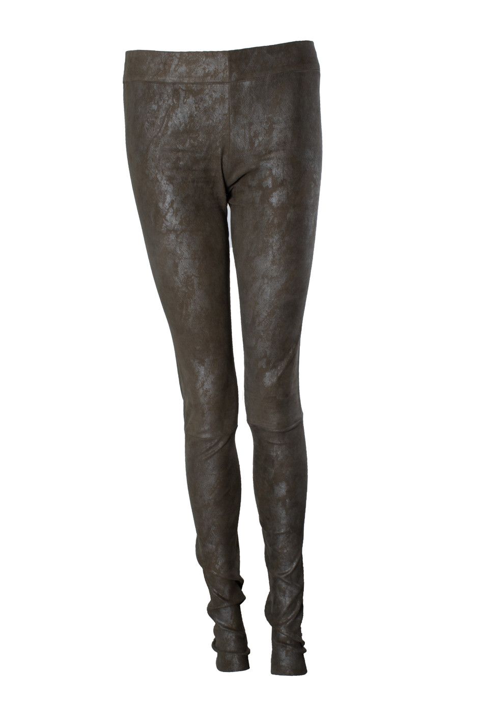 Other Sylvie Schimmel, suede coated legging in taupe Size 27" / US 4 / IT 40 - 1 Thumbnail