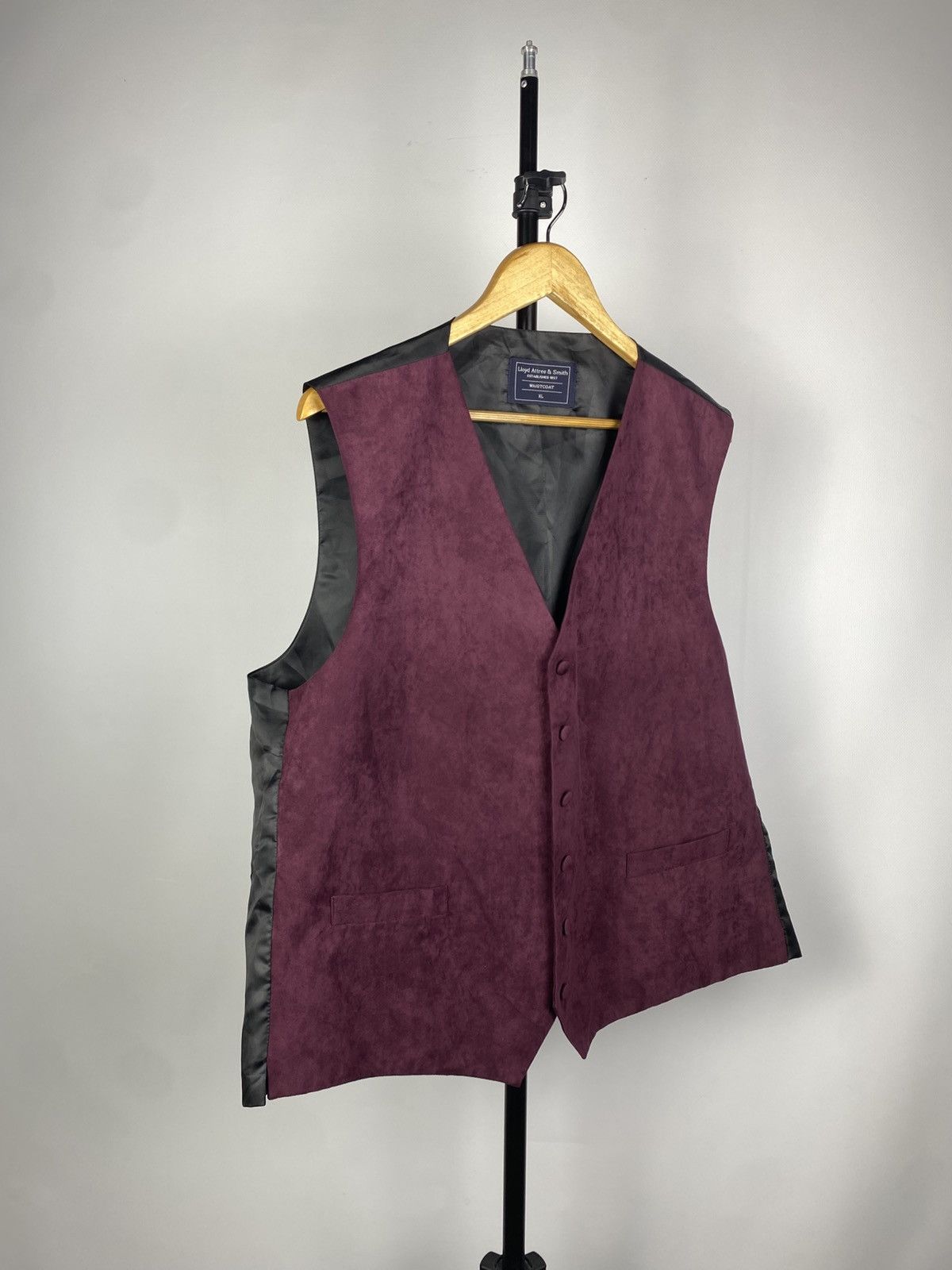 Designer × Japanese Brand Luxury 00s Casual Lloyd Attree & Smith Designer Vest Size US XL / EU 56 / 4 - 2 Thumbnail
