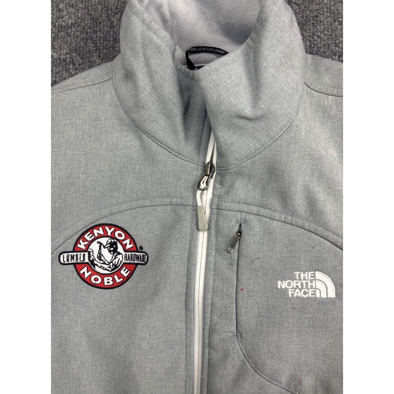 The North Face The North Face Jacket Womens M Gray WindWall Softshell Full Zip Outdoor Weather Windbreaker Casual Travel Workwear Mens Womens Size M / US 6-8 / IT 42-44 - 2 Thumbnail