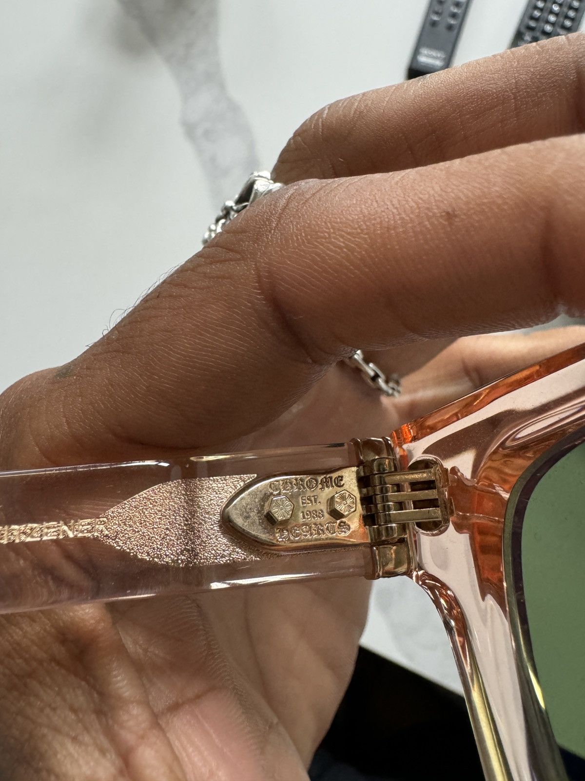 Chrome Hearts Chrome Hearts DICK FITZENER Frame Size ONE SIZE - 16 Thumbnail