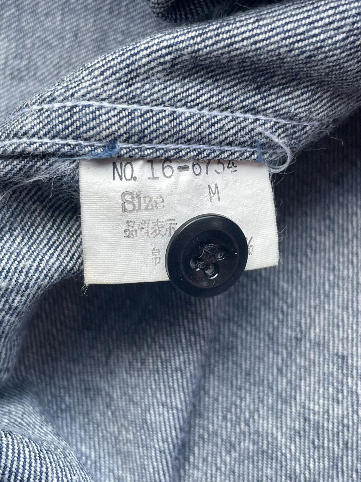 Japanese Brand × Vintage Vintage Flandre Denim Shirt Size US M / EU 48-50 / 2 - 15 Thumbnail