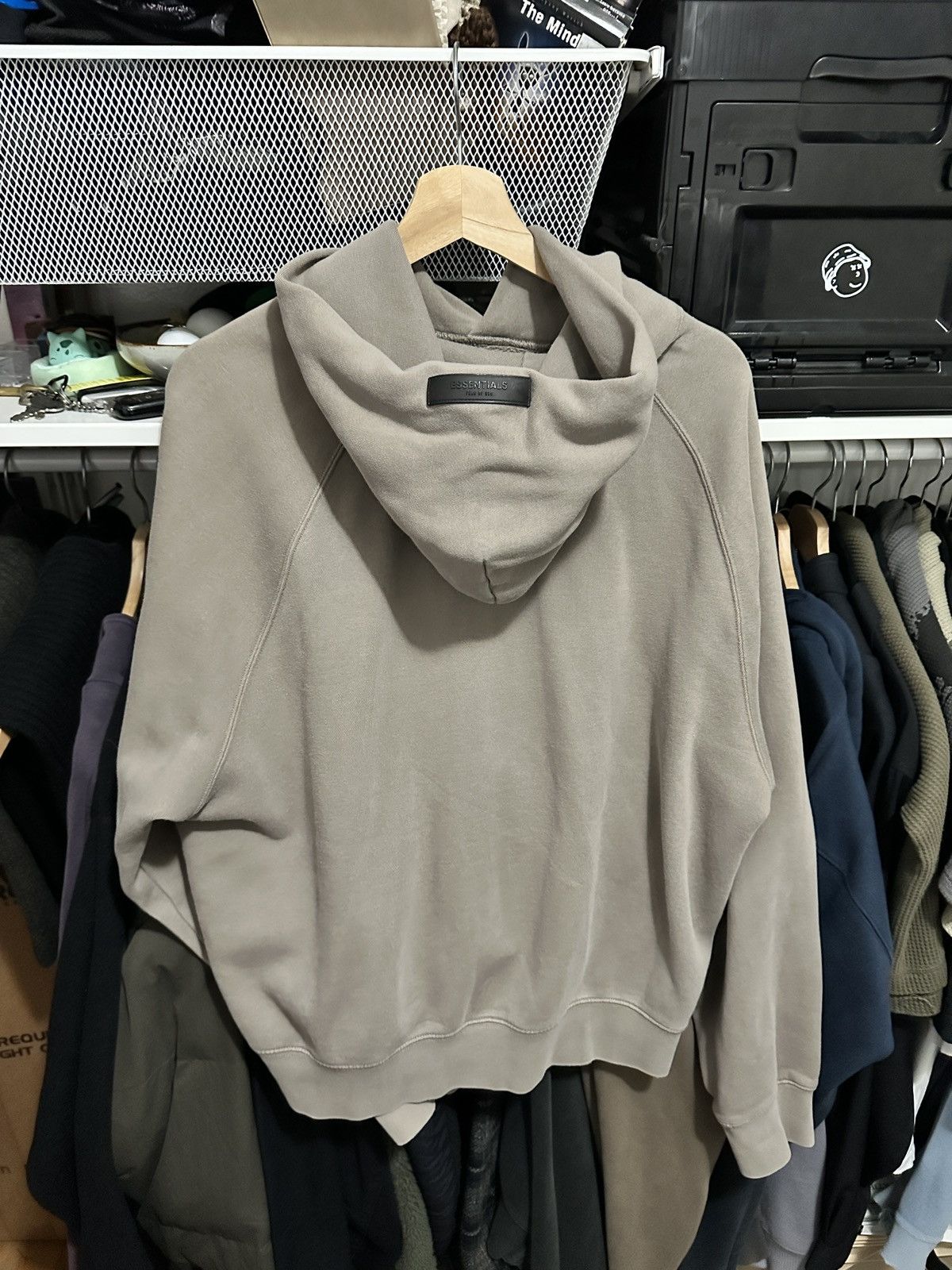 Essentials Sand/tan essentials hoodie Size US S / EU 44-46 / 1 - 2 Thumbnail