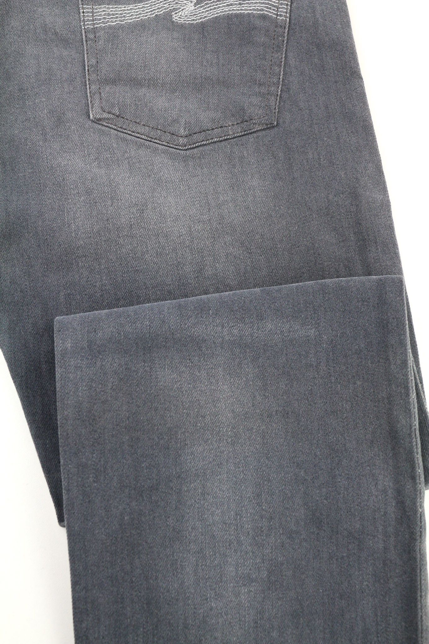 Nudie Jeans THIN FINN W32/L32 Slim Grey Cotton Elastane Jeans 80655 Size US 32 / EU 48 - 10 Thumbnail