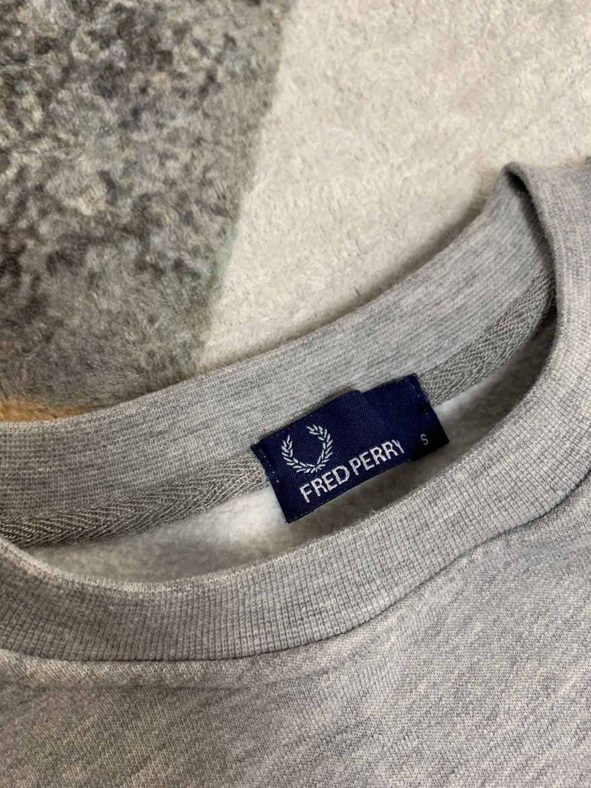 Fred Perry Fred Perry Sweatshirt Grey Size ONE SIZE - 3 Thumbnail