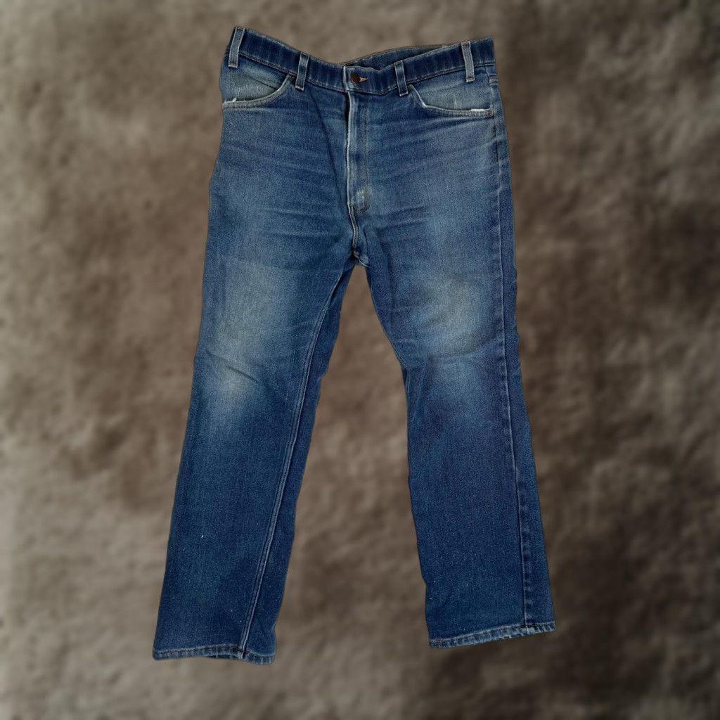 Levi's VINTAGE Levi's Action Jeans Mens 38x30 Blue Jeans Regular Waist 38 Inseam 30 USA Made Denim Size US 38 / EU 54 - 1 Thumbnail