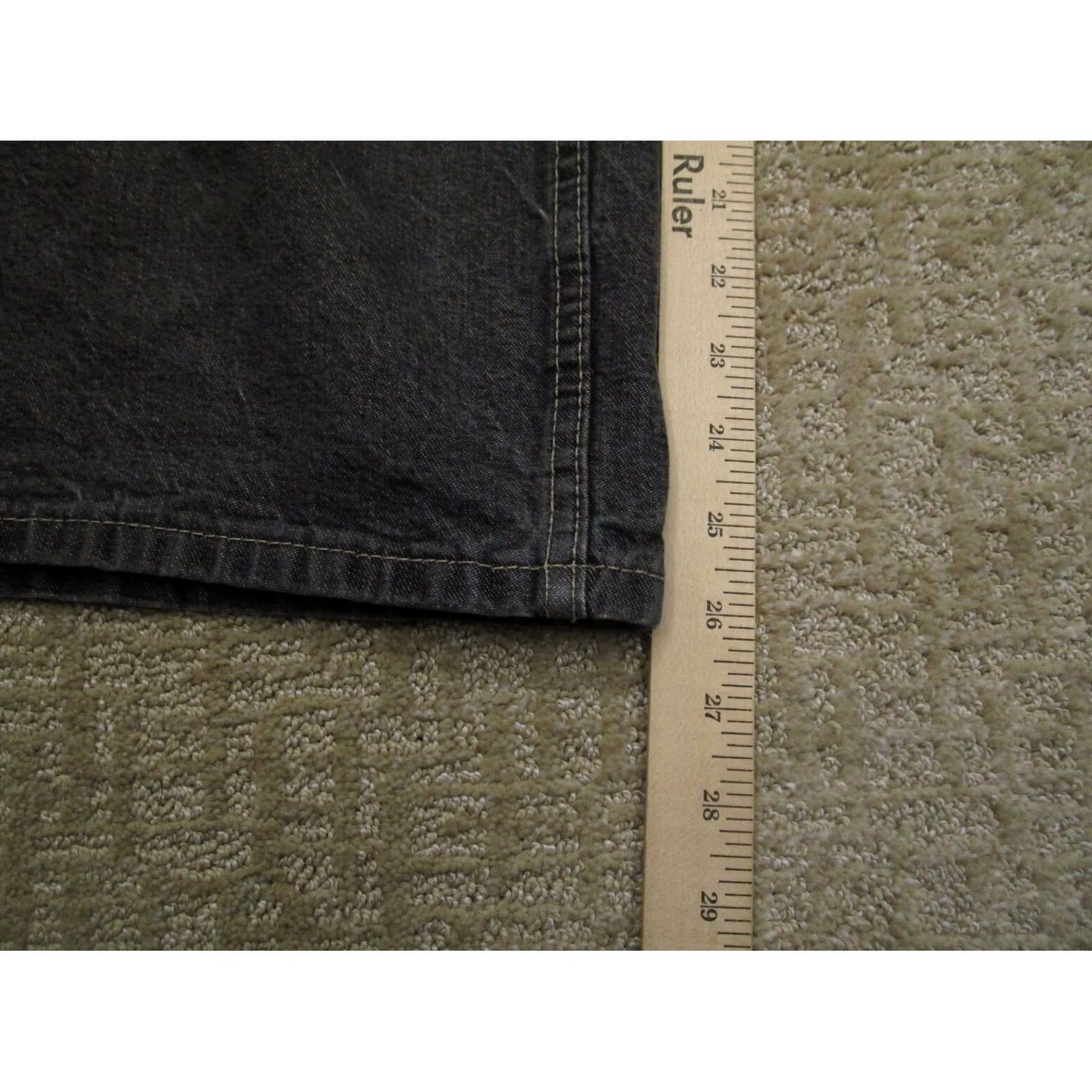 Dickies Dickies Shorts Men 40 Black Carpenter Bermuda Denim Hip Hop Y2K Baggy Loose Casual 5-Pocket Logo Size US 40 / EU 56 - 6 Thumbnail