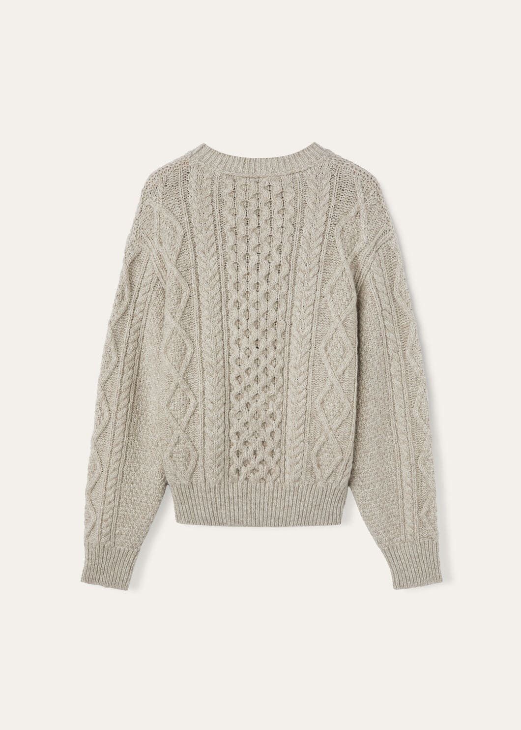 Loro Piana o1w1db10825 FAO7113 Valduggia Crewneck Sweater in Grey Size M / US 6-8 / IT 42-44 - 6 Thumbnail