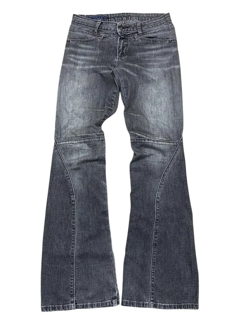 Marithe + Francois Girbaud 🔥 Marithe Francois Girbaud Flared Stretch Denim Pant Size US 29 - 1 Thumbnail