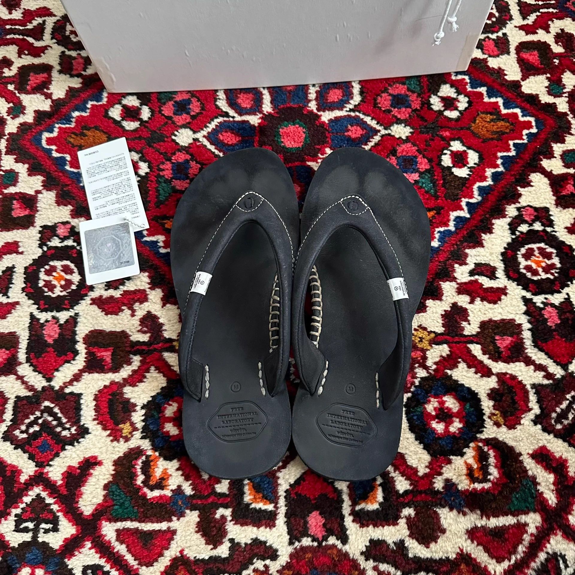 Visvim visvim 10ss lama sandal folk black men's M Size US 10 / EU 43 - 4 Thumbnail