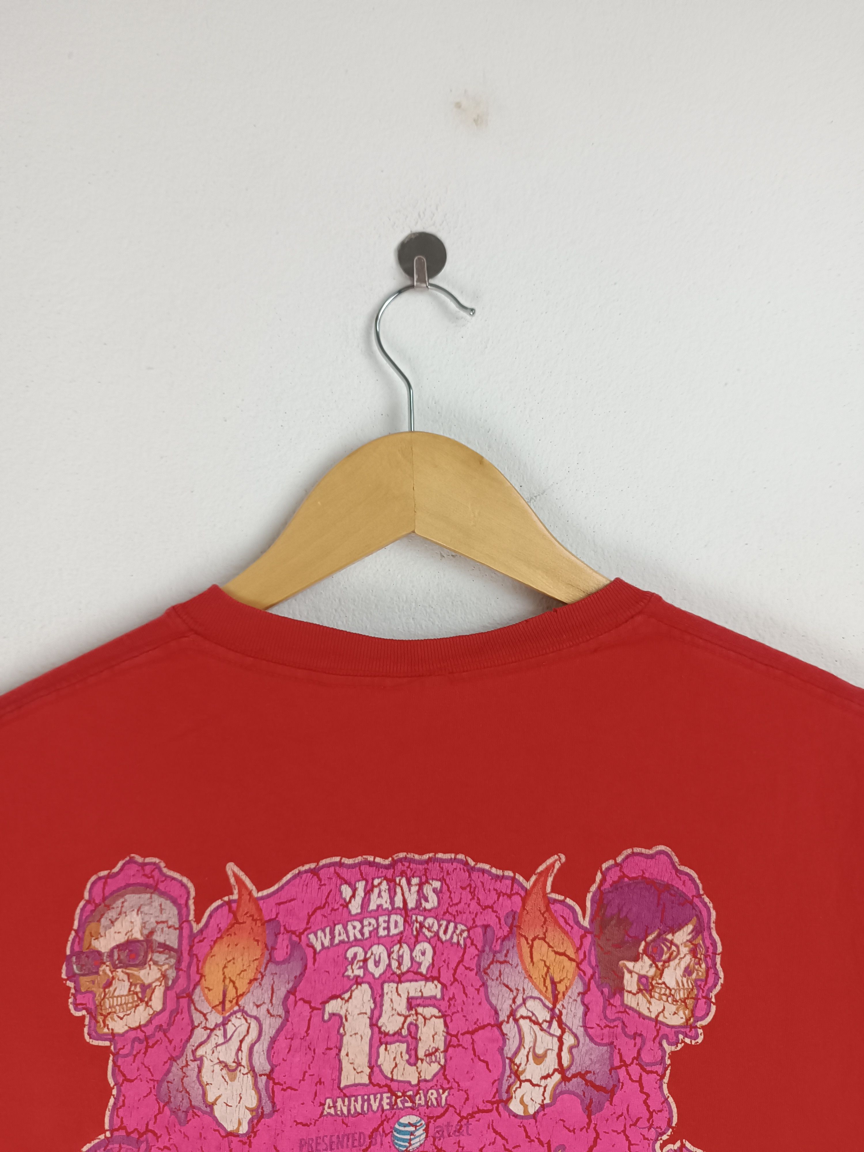 Vintage VINTAGE '09 WARPED TOUR VANS PUNK ROCK TSOL CHIODOS Size US M / EU 48-50 / 2 - 11 Thumbnail