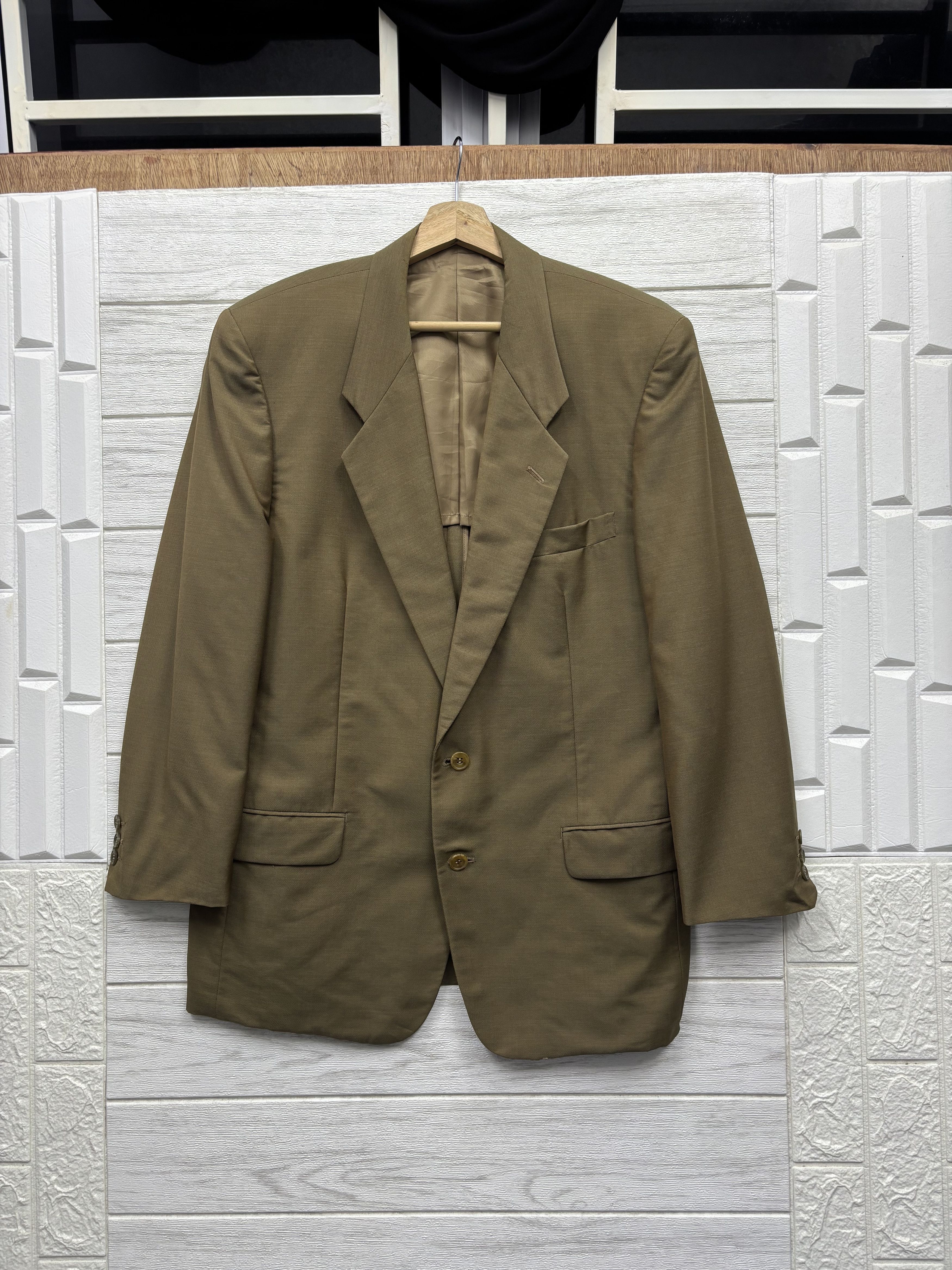 Japanese Brand × Vintage × Yves Saint Laurent 🔥VINTAGE YSL YVES SAINT LAURENT BLAZER COAT JACKET Size 48R - 1 Thumbnail