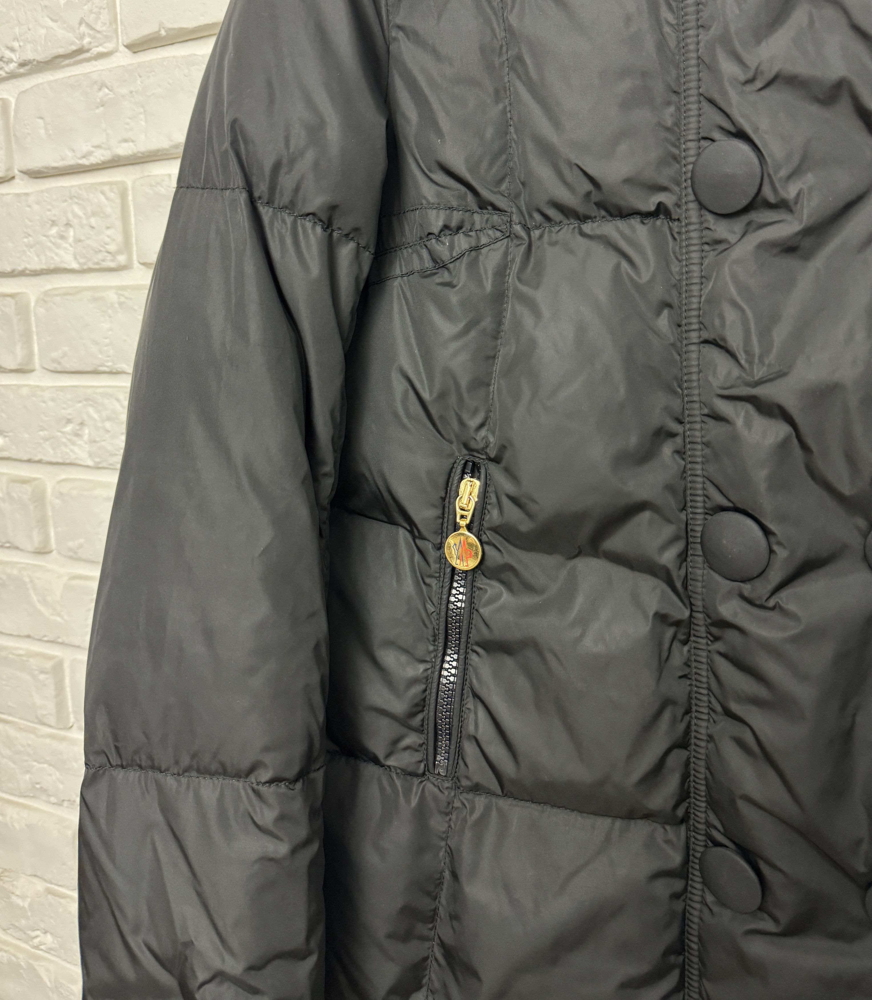 Moncler Women's Moncler Elixir Down Jacket Puffer Black Size 2 Size M / US 6-8 / IT 42-44 - 3 Thumbnail