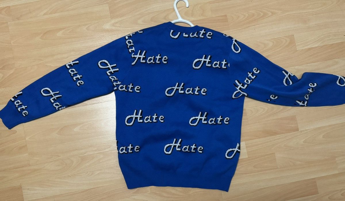 Supreme Supreme Hate Sweater Size US M / EU 48-50 / 2 - 4 Thumbnail