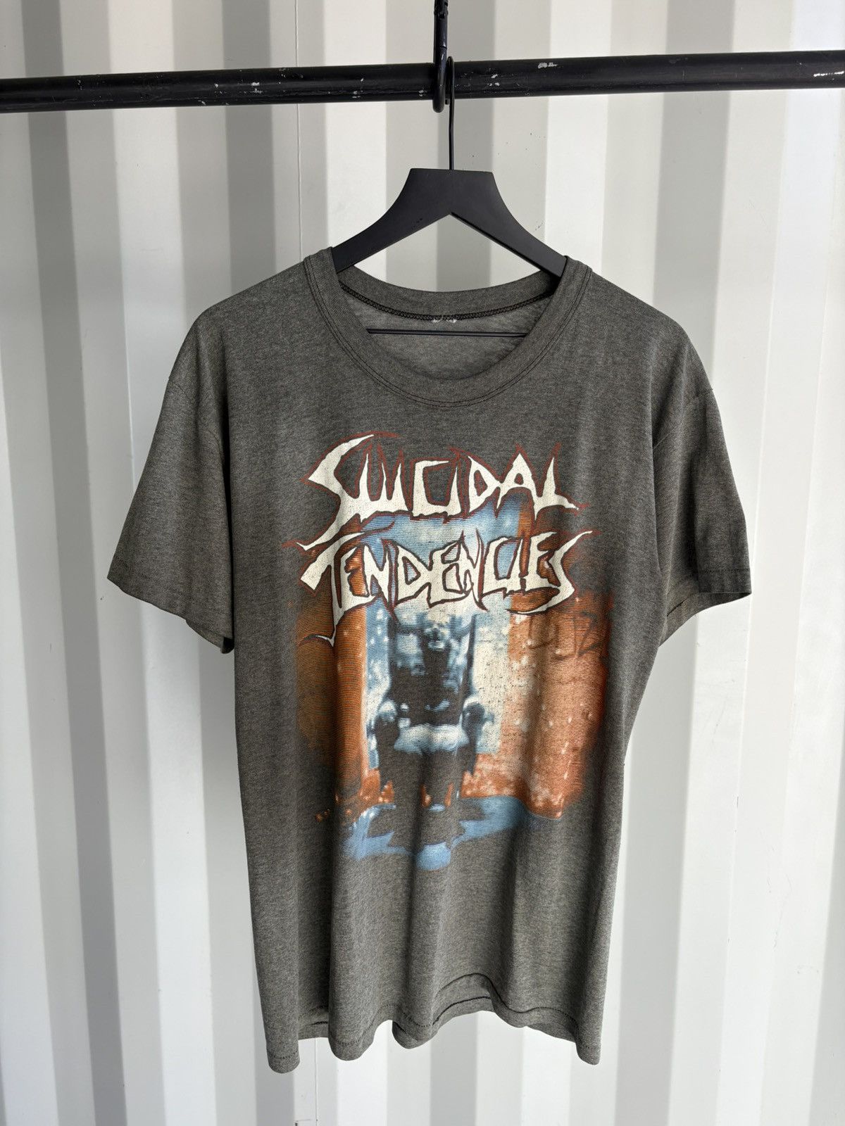 Thrashed Suicidal Tendencies Faded Distressed ERD GRUNGE WCC
